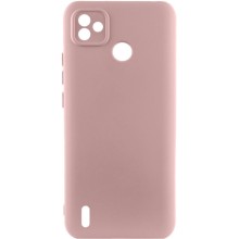 Чехол Silicone Cover Lakshmi Full Camera (A) для TECNO POP 5 (Розовый)