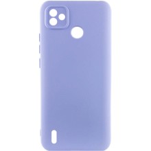 Чехол Silicone Cover Lakshmi Full Camera (A) для TECNO POP 5 (Сиреневый)