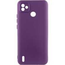 Чехол Silicone Cover Lakshmi Full Camera (A) для TECNO POP 5 – Фиолетовый