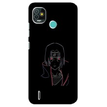 Чохли на тему: Ітачи Учіха для TECNO Pop 5 (BD2p) (AlphaPrint) (силует Ітачі)