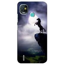 Чехлы с изображением разных животных для TECNO Pop 5 (BD2p) (Лошадь)