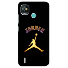 Чохли для TECNO Pop 5 (BD2p) - з картинкою JORDAN (AlphaPrint) (Jordan Gold)