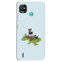 Чохли з картинкою собаки Патрон для TECNO Pop 5 (BD2p) (AlphaPrint) (Сапер Пес)