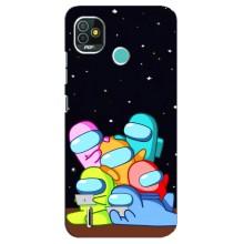 Чохли Амонг Ас для TECNO Pop 5 (BD2p) (AlphaPrint) (Скіни в космосі)