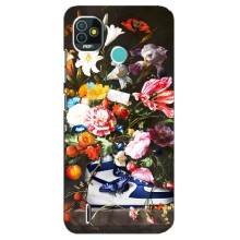 Чохол для TECNO Pop 5 (BD2p) - з принтом Найк (AlphaPrint) (Стиль Найк)