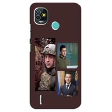 Чохол для TECNO Pop 5 (BD2p) (AlphaPrint - с принтом Зеленського)