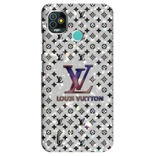 Чехол Стиль Louis Vuitton на TECNO Pop 5 (BD2p) (Яркий LV)