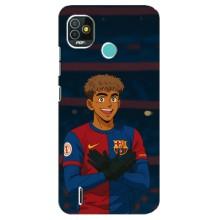 Чехол с футболистом Ламин Ямаль TECNO Pop 5 (BD2p) (Футболист Ямал)