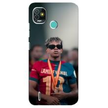 Чехол с футболистом Ламин Ямаль TECNO Pop 5 (BD2p) (Ямаль Барса)