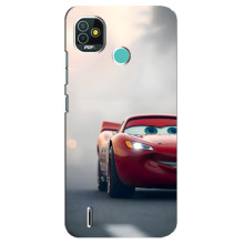 Силиконовый чехол Маквин для TECNO Pop 5 (BD2p) – Маквин на трасе