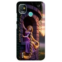 Чехол Рапунцель для TECNO Pop 5 (BD2p) (Рапунцель на башне)