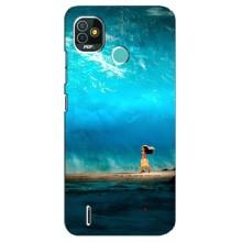 Чехол с мультфильмом Моана TECNO Pop 5 (BD2p) (Моана)