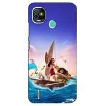 Чехол с мультфильмом Моана TECNO Pop 5 (BD2p) (Моана и Мауи)