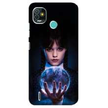 Чохол з дизайном Венздей 2 на TECNO Pop 5 (BD2p) (Магічна Венздей)