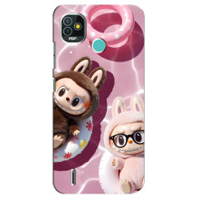 Чехол с Лабубу на TECNO Pop 5 (BD2p) – Игрушка Лабубу