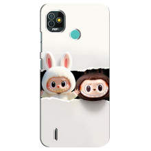 Чехол с принтом Лабубу для TECNO Pop 5 (BD2p) – Labubu
