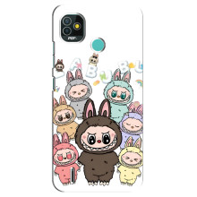 Чехол с принтом Лабубу для TECNO Pop 5 (BD2p)