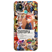 Чехол Зоотрополіс на TECNO Pop 5 (BD2p) – Коллаж Зоо