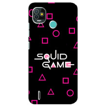 Чехол Гра в кальмара для TECNO Pop 5 (BD2p) – Логотип игры кальмара