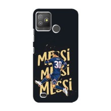 Чехлы для Tecno Pop 5 GO (Leo чемпион) (AlphaPrint) (Messi ПСЖ)