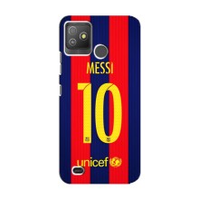 Чехлы Месси для Tecno Pop 5 GO (AlphaPrint) (Messi Barca 10)