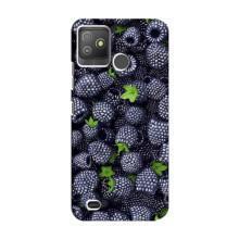 Чехлы с Фруктами для Tecno Pop 5 GO (VPrint) (Ежевика)