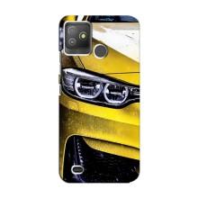 Чехлы с Машинами на Техно Поп 5 Го (VPrint) (Желтая машина)