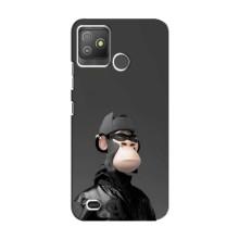 Чехлы с Обезьянами NFT для Tecno Pop 5 GO (AlphaPrint) (стильная обезьяна NFT)