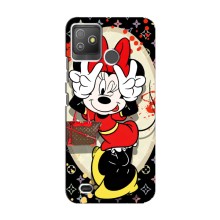 Чехол Disney Mouse Tecno Pop 5 GO (PREMIUMPrint) (Минни peace)