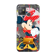 Чехол Disney Mouse Tecno Pop 5 GO (PREMIUMPrint) (Minni с бантиком)