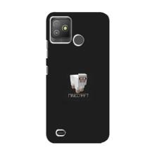 Чехол Майнкрафт на Tecno Pop 5 GO (AlphaPrint) Minecraft (Овечка Майнкрафт)