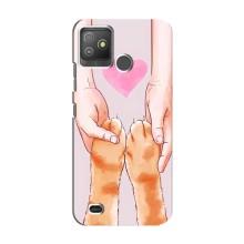 Чехол на Техно Поп 5 Го с Котами (VPrint) (Любовь к котикам)