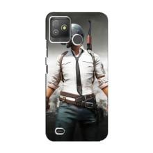 Чехол PUBG для Техно Поп 5 Го (AlphaPrint) (Пабг мен)