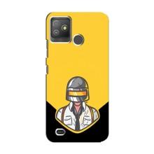 Чехол PUBG для Техно Поп 5 Го (AlphaPrint) (Пабг в шлеме)