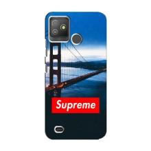 Чехол для Tecno Pop 5 GO с картинкой Supreme (AlphaPrint) (Стиль Supreme)