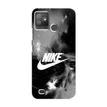 Чехол для Tecno Pop 5 GO - с принтом Найк (AlphaPrint) (Лого Найк)