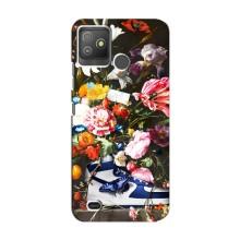 Чехол для Tecno Pop 5 GO - с принтом Найк (AlphaPrint) (Стиль Найк)