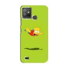 Чехол с Симпсонами для Tecno Pop 5 GO (VPrint)