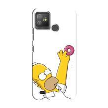 Чехол с Симпсонами для Tecno Pop 5 GO (VPrint)