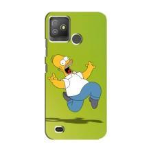 Чехол с Симпсонами для Tecno Pop 5 GO (VPrint)