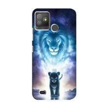 Чехол со Львом для Tecno Pop 5 GO (VPrint) (Маленький лев)