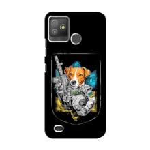 Чехол с принтом для Tecno Pop 5 GO (Патрон Воин)