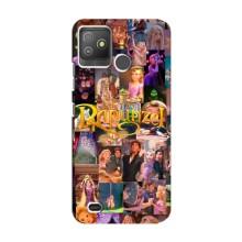 Чехол Рапунцель для Tecno Pop 5 GO (Рапунцель коллаж)