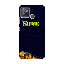 Чехол с мультфильмом Шрек на Tecno Pop 5 GO – Шрек лого