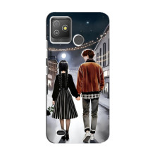 Чехол с дизайном Венздей 2 на Tecno Pop 5 GO – Уэнсдей и Тайлер