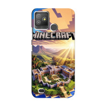 Чохол з картинками Майнкрафт для ТЕКНО Поп 5 ГО – Minecraft