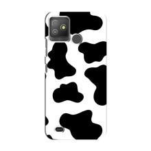 Чехол с принтом коровы на Техно Поп 5 Го – Черный принт