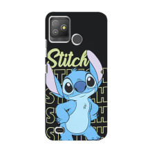 Чехол с принтом Стич на Tecno Pop 5 GO