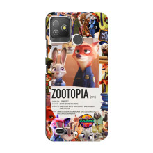 Чехол Зоотрополіс на Tecno Pop 5 GO – Коллаж Зоо