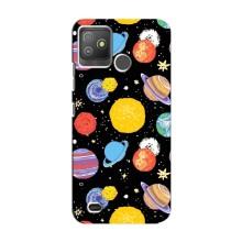 Космические Чехлы для Техно Поп 5 Го (VPrint) (Рисованные планеты)